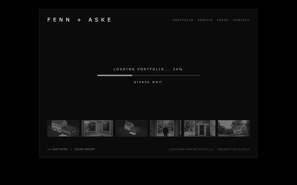 The old site